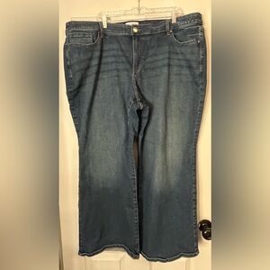 Lane Bryant flex magic waistband mid rise bootcut size 26S